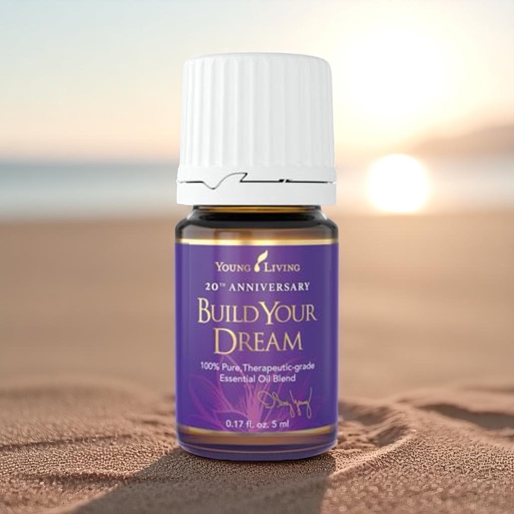 Rare Young Living Build Your Dream Essential Oil 5ml Half Full Opened Bottle